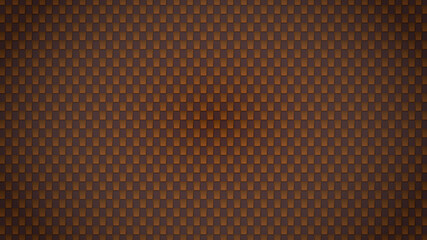 格子柄の背景イメージ　茶色