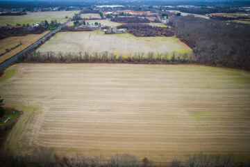 Aerial Drone of West Windsor Princeton