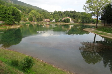 Naklejka premium lago Sirino