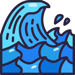 wave line icon