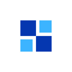 Square Logo can be used for company, icon, and others.