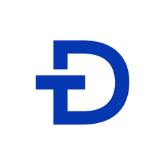 TD Logo can be used for company, icon, and others.