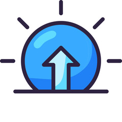 sunrise Two Tone icon