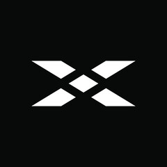 Letter X Logo can be used for company, sign, icon, and others.