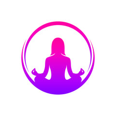 Yoga Logo can be used for company, icon, and others