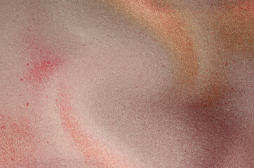 porous pink sponge foam fiber. surface textured background with rough and smudge effect. Soft absorbent material. beautiful and wavy texture effect