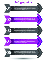 Obraz premium Infographics banners for web layout.