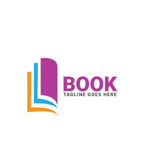 Chat book vector logo design. Suitable for business, web, art and social media symbol