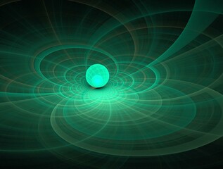 Imaginatory fractal abstract background Image