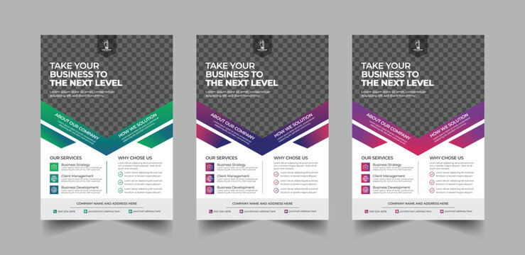 Corporate Business Flyer template, creative flyer design and marketing flyer design
