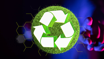 Ecological design Recycle Reuse Reduce concept