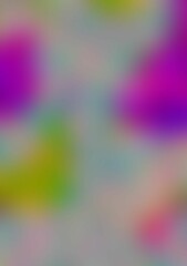 Abstract multicolored background. Blurred spots and lines. Bright colors, neon. Background for the cover of a notebook, book. A screensaver for a laptop.