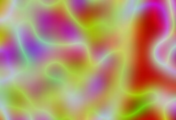 Abstract multicolored background. Blurred spots and lines. Bright colors, neon. Background for the cover of a notebook, book. A screensaver for a laptop.