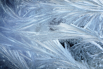 beautiful background natural pattern icy window