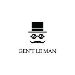 gentleman vector logo designs inspiration
