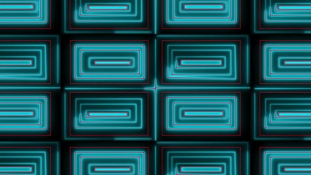 neon glow color moving seamless art background abstract motion screen 4k. neon moving seamless art loop background abstract motion screen background.