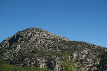 landscape in the mountains