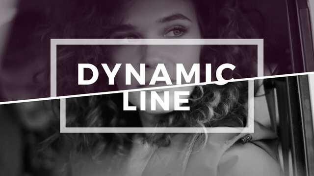 Dynamic Line Media Reveal