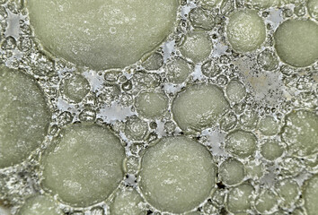 Liquid fat, close-up