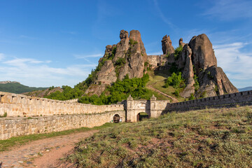 Ruins of Medieval Belogradchik Fortress known as Kaleto, Bulgaria