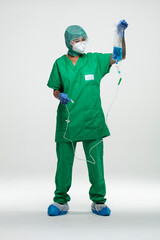 Infirmière protection hôpital Covid 19