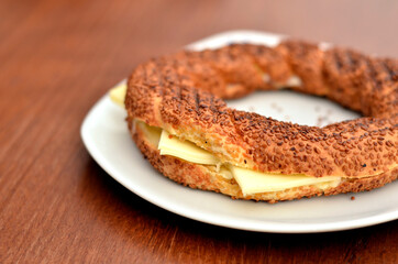 toast with tomato cucumber and chesee 