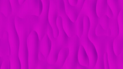 Beautiful purple abstraction with vertical convex shapes. Purple liquid texture and background. 3D image.
