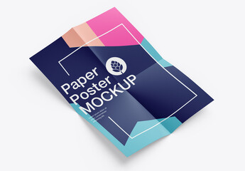 Paper Folded Mockup