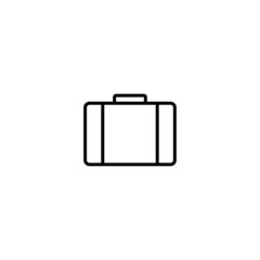 Briefcase icon, Briefcase sign vector