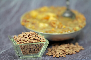 Lentil Stew, homemade from granny hanna
