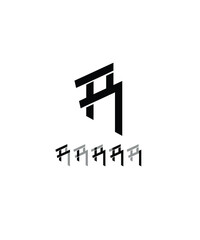The name logo made based on the name FIKRI is very suitable for personal use that matches this name, this  logo can also be randomized according to your personal or business name