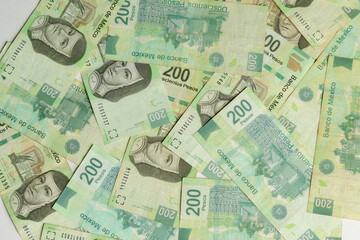 billetes de doscientos Mexico