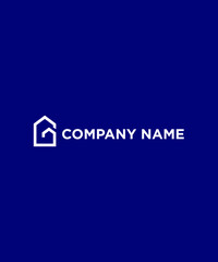 A logo with the initials letter G shaped like a house, this logo is suitable for real estate, building, construction or similar businesses