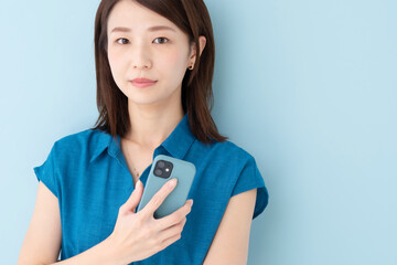 スマートフォン・女性