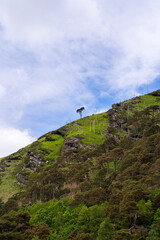 landscape with clouds