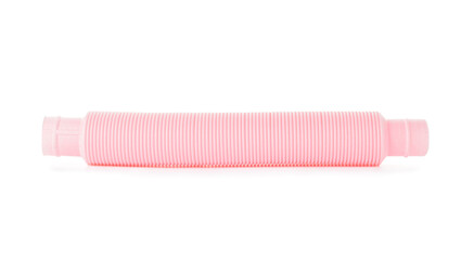 Pink Pop Tube on white background