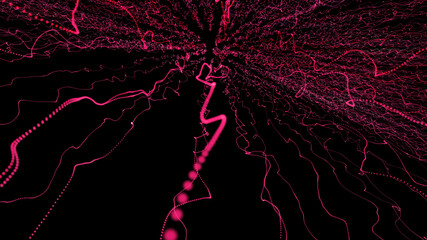 pink abstract background. pink pulses