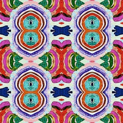Abstract beautiful geometric seamless pattern