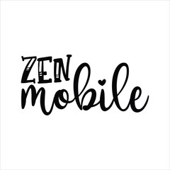 yoga svg design zen mobile 