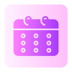 agenda gradient icon