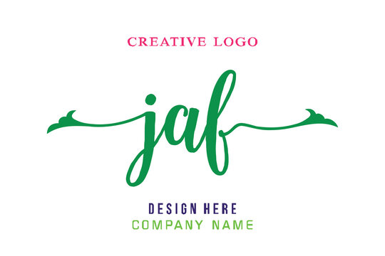 JAF  lettering logo is simple, easy to understand and authoritative