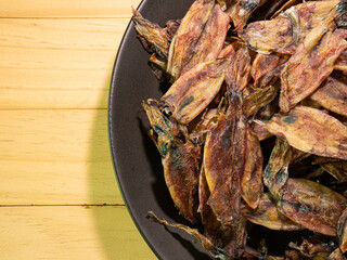 The Sun Dried Squid image for food concept.