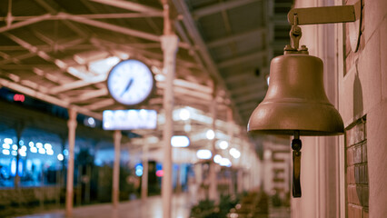 Bell in Train Station