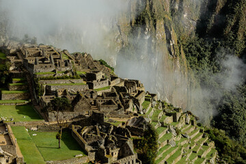 A mysterious city above the clouds - Machu Picchu, Peru