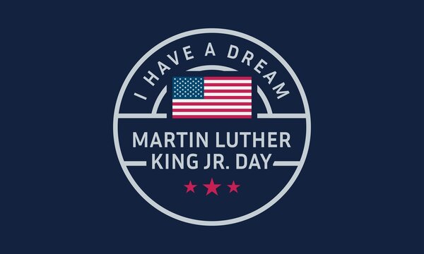 United States of America Martin Luther King Jr. Day Background Design.
