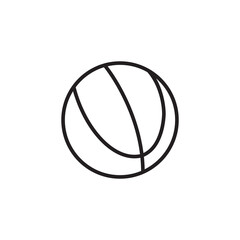 basketball icon vector design templates white on background