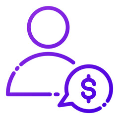 businessman icon illustration
