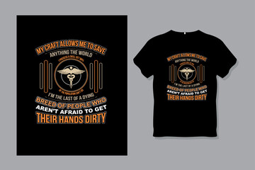 Medical T Shirt Design Template