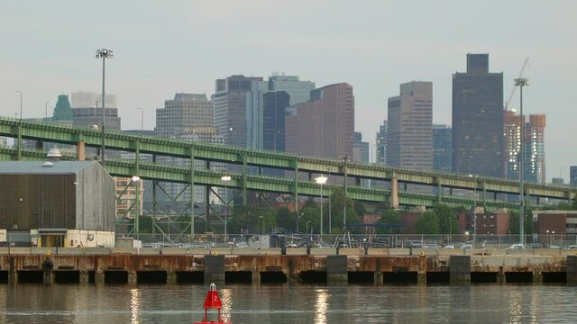 boston tobin bridge from chelsea