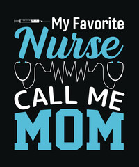 Nurse t shirt design template